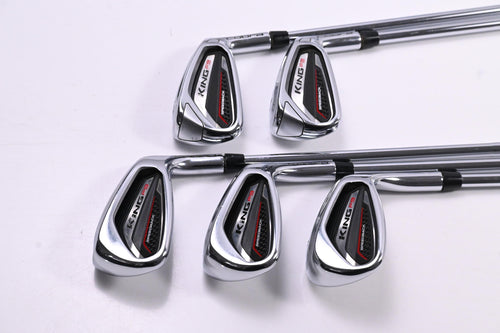 Cobra King F9 Irons / 6-PW / Regular Flex KBS Tour 90 Steel Shafts