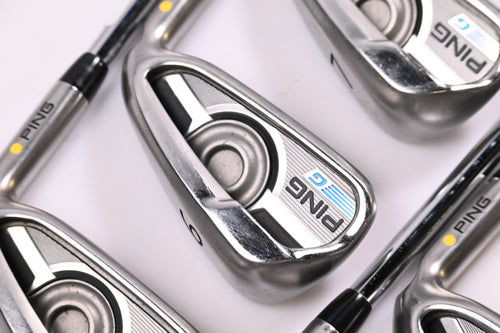 Ping G Series Irons / 5-PW / Yellow Dot / Regular Flex Ping AWT 2.0 Shafts