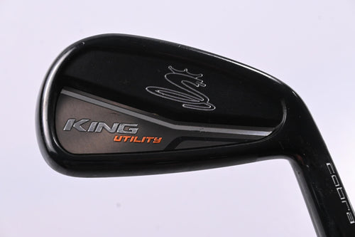Cobra King Black Utility #3 Iron / 19.5 Degree / Stiff Flex True Temper AMT