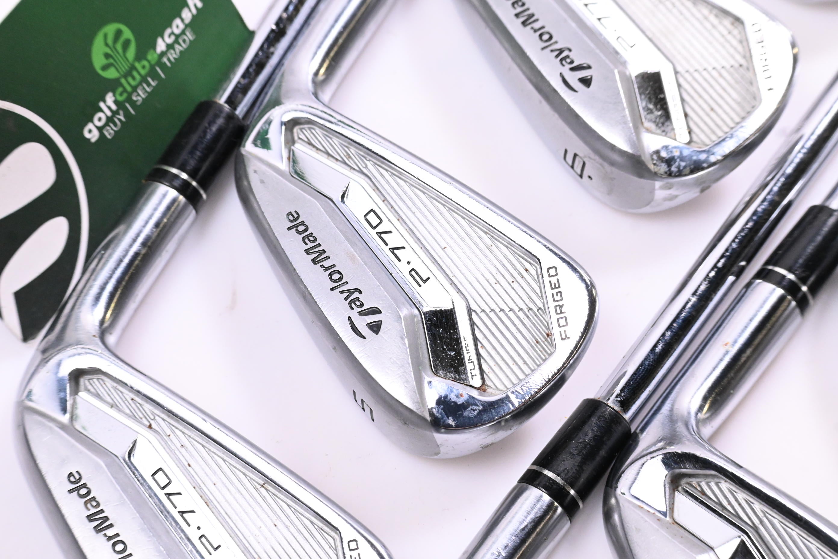 Fers TaylorMade Qi 4-PW + AW, Manche KBS Max Lite S, CP2, Taille Moyenne