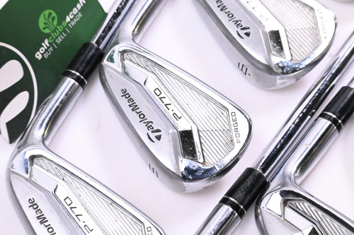 Taylormade P770 2017 Irons / 4-PW+AW / Stiff Flex KBS Tour FLT 120 Shafts