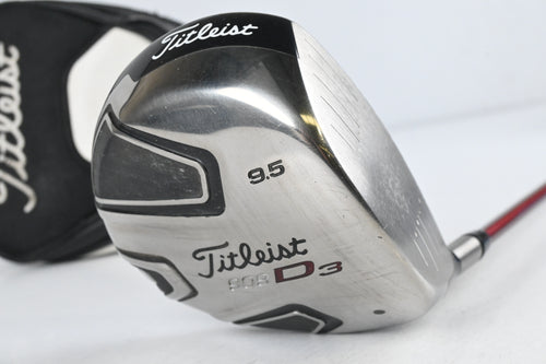 Titleist 909 D3 Driver / 9.5 Degree / Stiff Flex Aldila DVS 60 Shaft