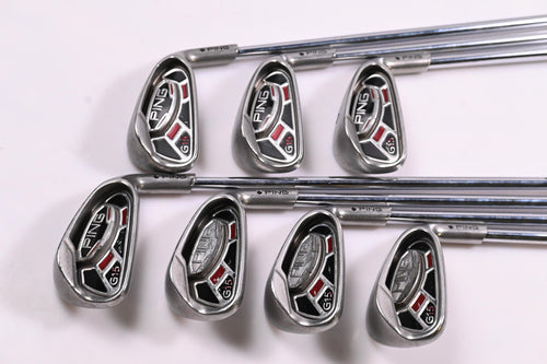 Ping G15 Irons / 4-PW / Black Dot / Regular Flex Ping AWT Shafts