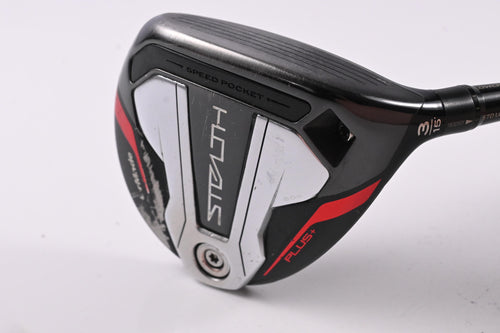 Taylormade Stealth Plus #3 Wood / 15 Degree / Stiff Flex HZRDUS Smoke RDX Red 75