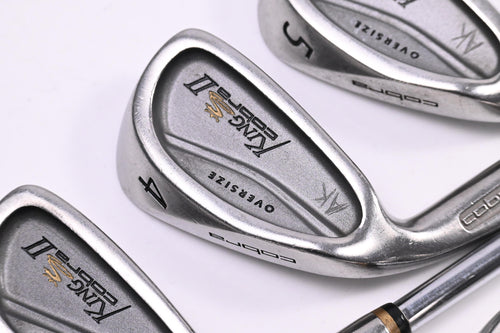 Left Hand King Cobra Oversize II Irons / 3-PW / Regular Flex Cobra Shafts