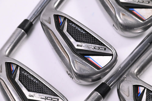 Cobra Aerojet Irons / 5-PW / Regular Flex KBS Tour Lite Shafts