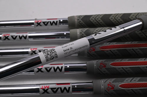 Taylormade Stealth Irons / 5-PW+GW+SW / Regular Flex KBS MAX MT 85 Shafts