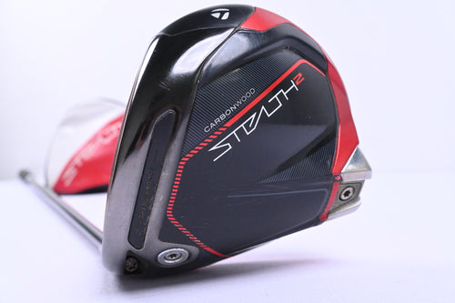 Left Hand Taylormade Stealth 2 Driver / 10.5 Degree / Stiff Flex HZRDUS Smoke 60