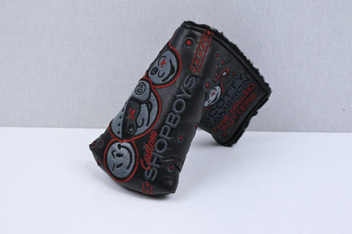 Scotty Cameron 2022 Custom Shopboys Putter Headcover / Blade / Black / Red