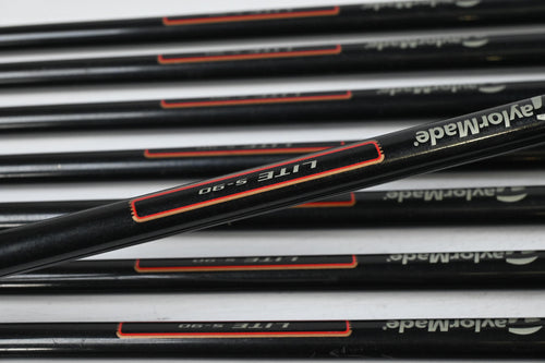 Left Hand Taylormade 360 Series Irons / 3-PW+SW / Stiff Flex Taylormade Lite 90