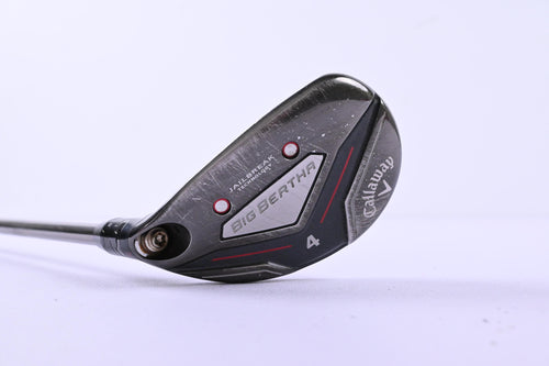 Left Hand Callaway Big Bertha 2019 #4 Hybrid / 21 Degree / Regular Flex Recoil