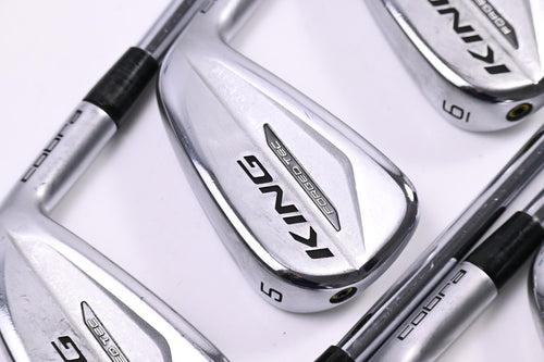 Cobra King Forged Tec 2020 Irons / 4-PW / Stiff Flex KBS $-Taper Lite Shafts