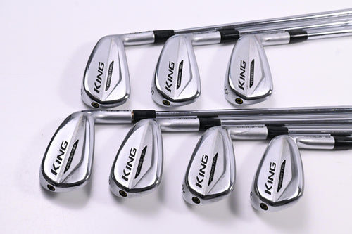 Cobra King Forged Tec 2020 Irons / 4-PW / Stiff Flex KBS $-Taper Lite Shafts