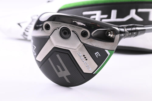 Callaway Elyte Triple Diamond #3 Wood / 15 Degree / X-Flex Denali Charcoal 70
