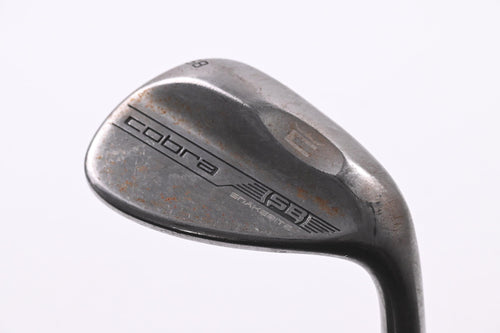 Cobra Snakebite Raw Lob Wedge / 60 Degree / Stiff Flex KBS Hi-Rev 2.0 125 Shaft