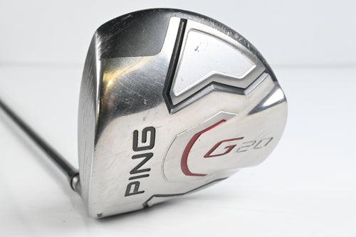 Left Hand Ping G20 Driver / 9.5 Degree / Stiff Flex Ping Cushin 350 Series Shaft