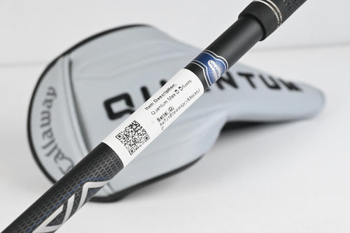 Callaway Quantum Max D Drivers / 10.5 Degree / Senior Flex Vanquish 4