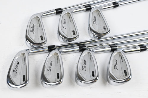 Titleist 718 CB Irons / 4-PW / X Flex AMT Tour White Tour White X100 Shafts