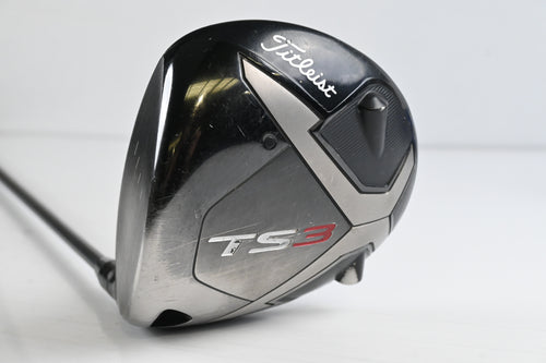 Left Hand Titleist TS3 Driver / 8.5 Degree / Stiff Flex Hzrdus Smoke Black 70