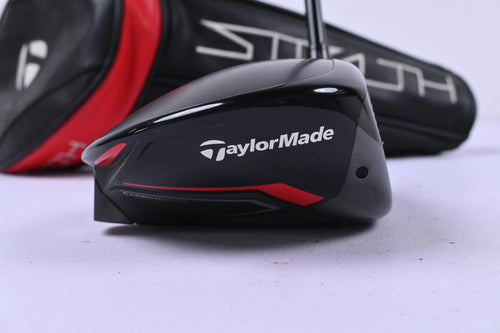 TaylorMade Stealth Driver / 9 Degree / Stiff Flex HZRDUS Smoke Red RDX 60 Shaft