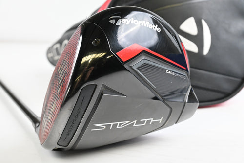 Left Hand Taylormade Stealth Driver / 9 Degree / Stiff Flex Fujikura Ventus Red