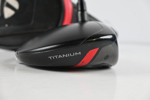 Taylormade Stealth Plus #3 Wood / 15 Degree / Stiff Flex HZRDUS Smoke Red RDX 75