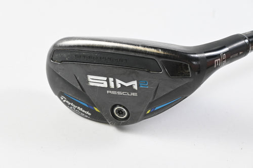 Taylormade SIM2 #3 Hybrid / 19.5 Degree / Stiff Flex Tensei AV RAW Blue 80 Shaft