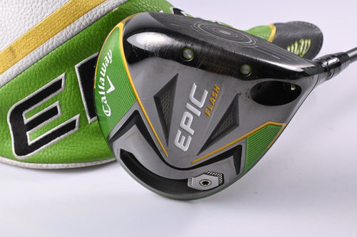 Callaway Epic Flash Driver / 9 Degree / Regular Flex Hzrdus Smoke Black 60 Shaft