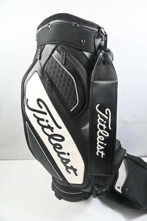 Titleist Tour Series Midsize Tour Bag / 6-Way Divider / Black, White