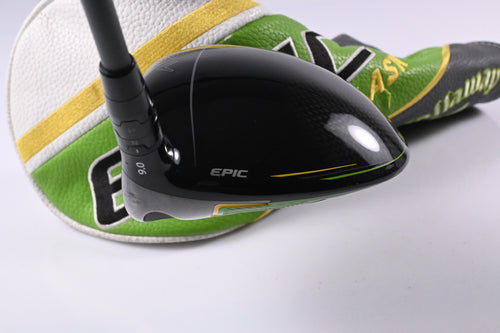 Callaway Epic Flash Driver / 9 Degree / Regular Flex Hzrdus Smoke Black 60 Shaft