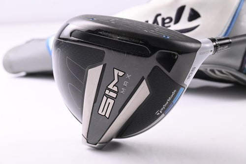TaylorMade SIM Max Driver / 10.5 Degree / Stiff Flex HZRDUS Smoke Green 70 Shaft