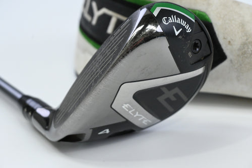 Left Hand Callaway Elyte #4 Hybrid / 22 Degree / Regular Flex Denali Charcoal 60