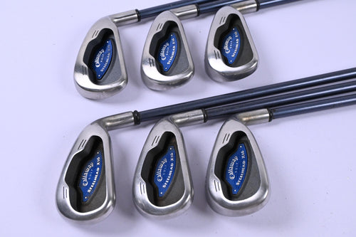 Callaway X-16 Irons / 3-8i / Stiff Flex Callaway System CW90 Shafts