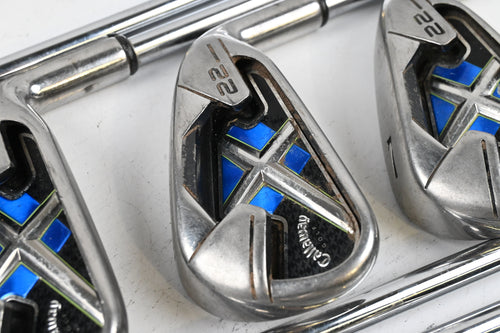 Callaway X-22 Irons / 4-PW+SW / Uniflex Callaway X Shafts