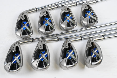 Callaway X-22 Irons / 4-PW+SW / Uniflex Callaway X Shafts