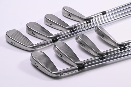 Ping i-Series E1 Irons / 3-PW / Red Dot / Stiff Flex Ping AWT 2.0 Shafts