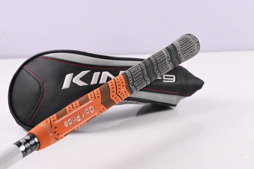 Cobra King F9 #4 Hybrid / 21 Degree / Stiff Flex Fujikura Atmos Black 7 Shaft