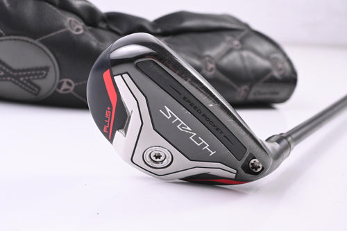 Taylormade Stealth Plus #3 Hybrid / 19.5 Degree / Stiff Flex Hzrdus Black 85