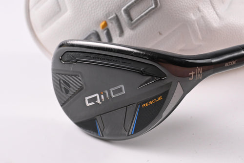 Taylormade Qi10 #4 Hybrid / 22 Degree / Stiff Flex Fujikura Speeder NX TCS 60