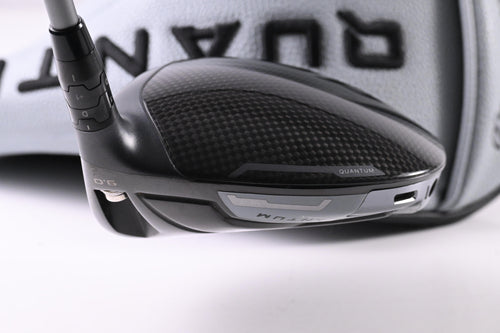 Callaway Quantum Max Driver / 9 Degree / Stiff Flex Denali Frost Silver 50 Shaft