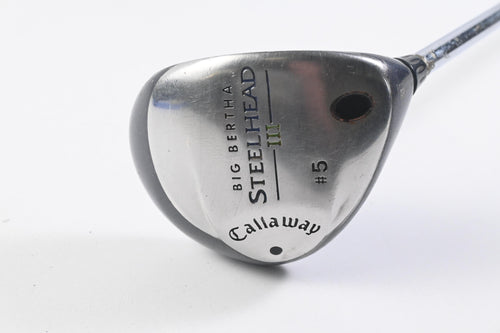 Callaway Steelhead III #5 Wood / 18 Degree / Uniflex Steelhead III Shaft