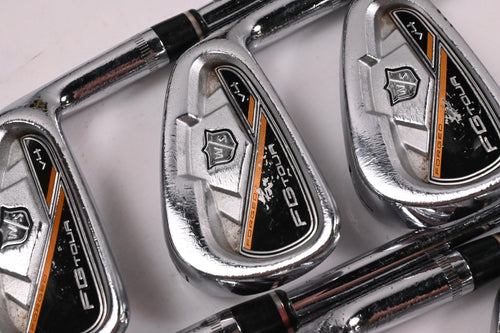 Wilson FG Tour V4 Irons / 5-PW / Stiff Flex Dynamic Gold Pro S300 Shafts