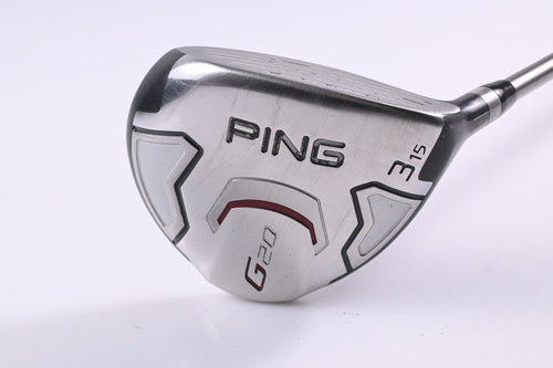 Ping G20 #3 Wood / 15 Degree / Regular Flex Ping TFC 169 Shaft