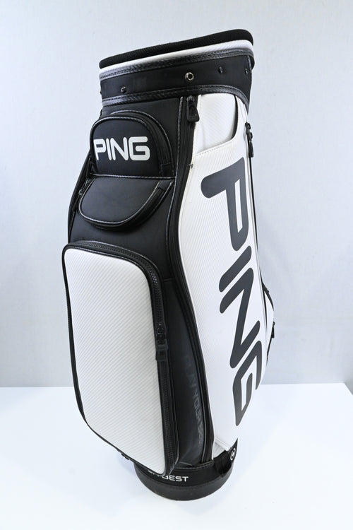 Ping Tour Staff Bag / 6-Way / White, Black