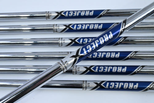 Mizuno MP-62 Irons / 3-9 Iron / Regular Flex Project X Rifle Shafts