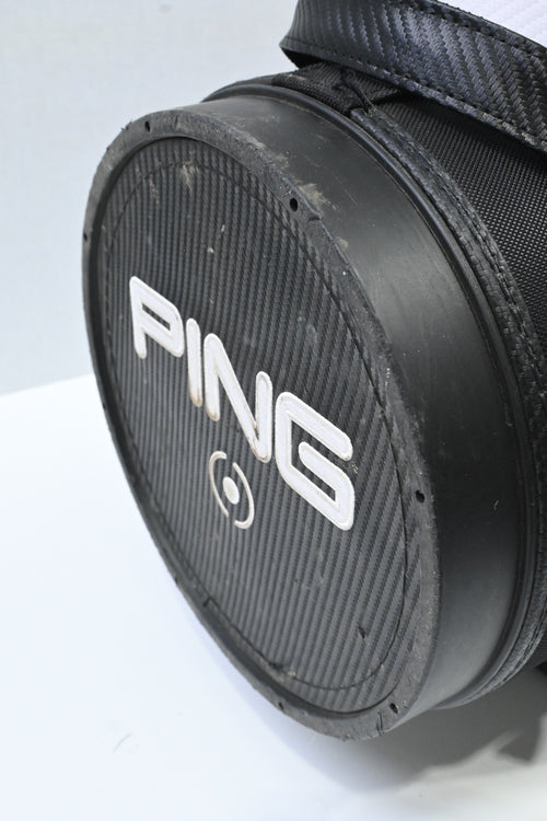Ping Tour Staff Bag / 6-Way / White, Black