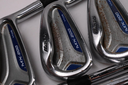 Mizuno MX-200 Irons / 4-PW+GW / Regular Flex Dynalite Gold XP R300 Shafts