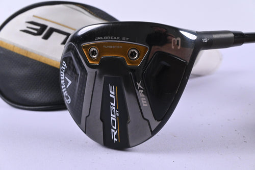 Callaway Rogue ST Max #3 Wood / 15 Degree / Regular Flex Tensei AV Blue 65 Shaft