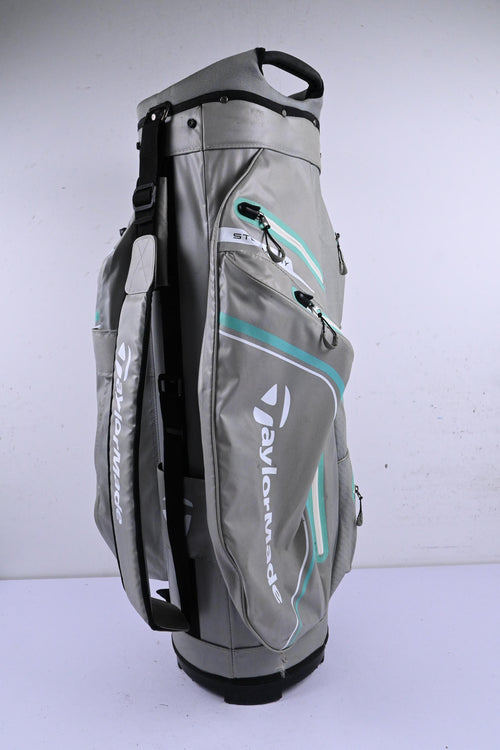 Taylormade Cart Bag / 14 Way-Divider / Grey & Teal