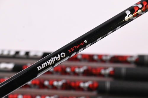 Left Hand Taylormade M4 Irons / 5-PW / Senior Flex Fujikua Atmos Red 5 Shafts